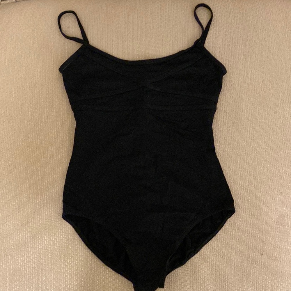 Black women’s dance leotard